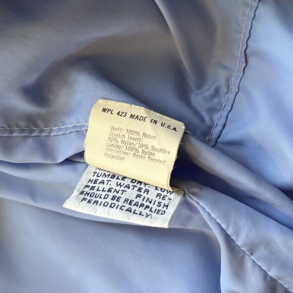Vintage Levi’s USHGA Hang Gliding Jacket USA Made 70s 80s Plum Blue Puffer 12 - Picture 10 of 13